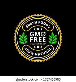 GLUTEN FREE GUARANTEED FRESH FOODS BADGE