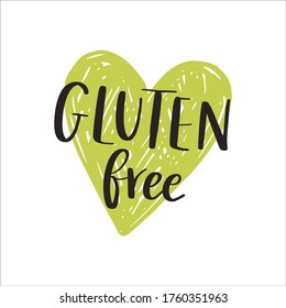 Gluten Free Icon Logo vector illustration