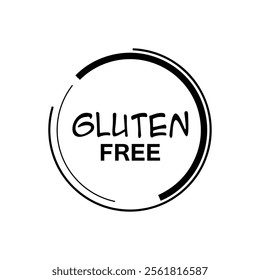 gluten free icon on white background