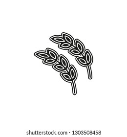Gluten free icon, Gluten free symbol - healthy