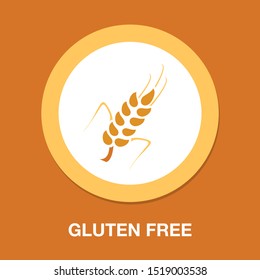 Gluten Free Icon, Gluten Free Symbol, Organic Food