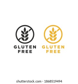gluten free icon symbol vector design