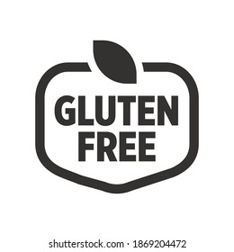 gluten free icon symbol vector design