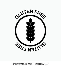 Gluten Free Icon - Vector, Flat Sign & Trendy Symbol.