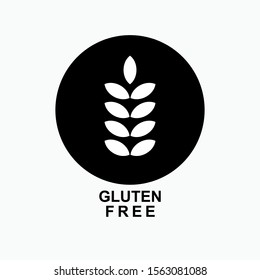 Gluten Free Icon - Vector, Sign and Symbol for Design, Presentation, Website or Apps Elements. 