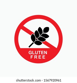 Gluten Free Icon - Vector, Sign and Symbol for Design, Presentation, Website or Apps Elements.