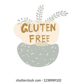 Gluten Free Logo Vector