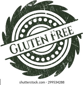Gluten Free rubber stamp