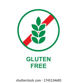 Gluten Free Skincare Logo Icon for Medical product