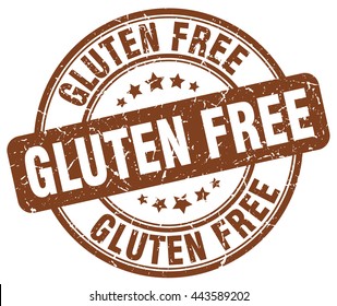 Gluten Free. Stamp