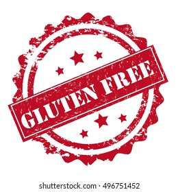 Gluten free stamp vector