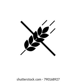 Gluten free, vector illustration