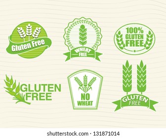 Gluten Free and Wheat Free Labels