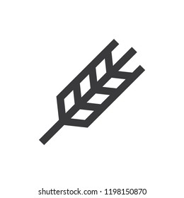 Gluten vector icon 