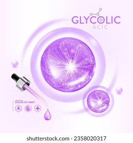 glycolic acid serum Skin Care Cosmetic