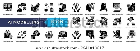 Glyph - AI Modelling Icon Collection
