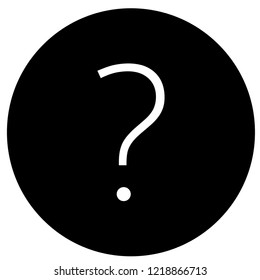 glyph ask icon design