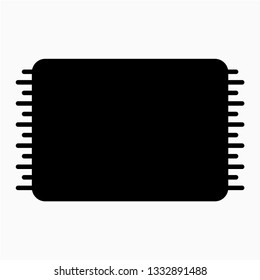 Glyph bath mat vector icon