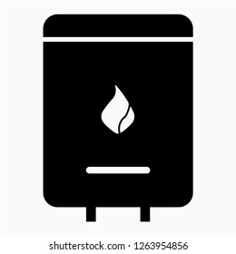 Glyph boiler pixel perfect vector icon