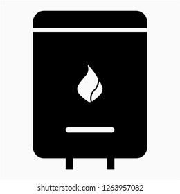 Glyph boiler pixel perfect vector icon