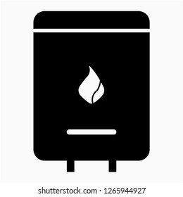 Glyph boiler pixel perfect vector icon