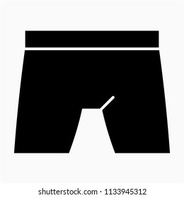 Glyph boxer pixel perfect vector icon