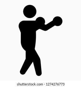 Glyph boxing pixel perfect vector icon