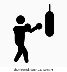 Glyph boxing pixel perfect vector icon