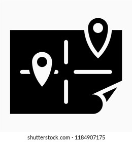 Glyph branch pixel perfect vector icon