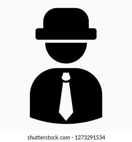 Glyph broker pixel perfect vector icon