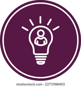 Icono De Vector De Círculo De Glifo Para Su Proyecto