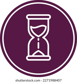 Glyph Circle Vector Icon For Your Project