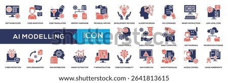Glyph Color - AI Modelling Icon Collection