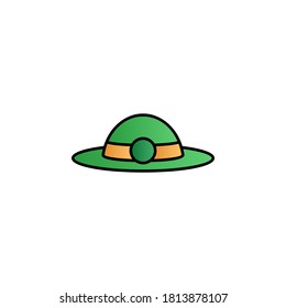 Glyph color gradient vector icon
