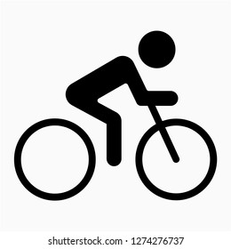 Glyph cycling pixel perfect vector icon