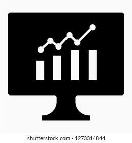 Glyph dollars dashboard pixel perfect vector icon