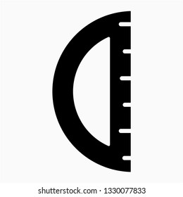 Glyph drawing tools vector icon