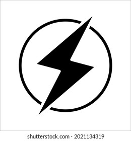 Glyph energy pixel perfect vector icon on white background
