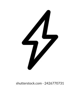 Glyph energy pixel perfect vector icon color editable
