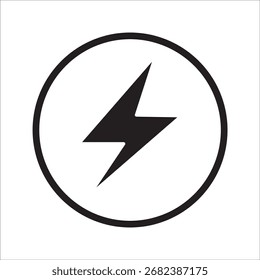 Glyph energy pixel perfect vector icon on white background