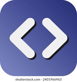 Design der glypischen Farbverlauf-Hintergrundsymbole