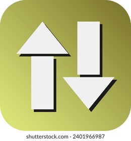 Glyph Gradient Background Icons Design