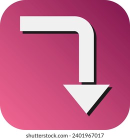 Glyph Gradient Background Icons Design