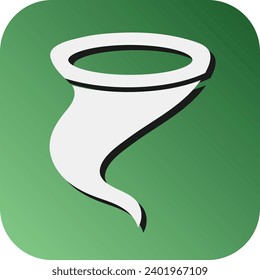 Diseño de iconos de fondo de degradado de glifo