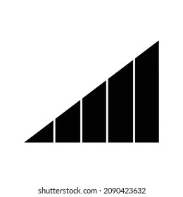 glyph icon design vector signal