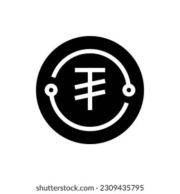 Glyph Icon Logo Ilustration Vektor Isolate,currency Icon - Set.Suitable for web Design,Logo,App