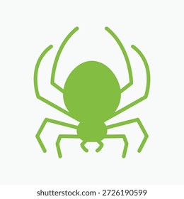 Ícone de Glifo de uma aranha