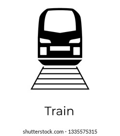 Glyph icon of Train