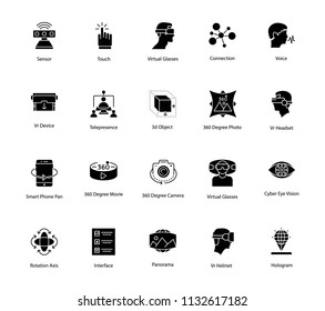 
Glyph Icons of Virtual Reality
