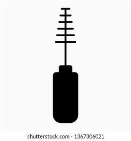 Glyph mascara vector icon